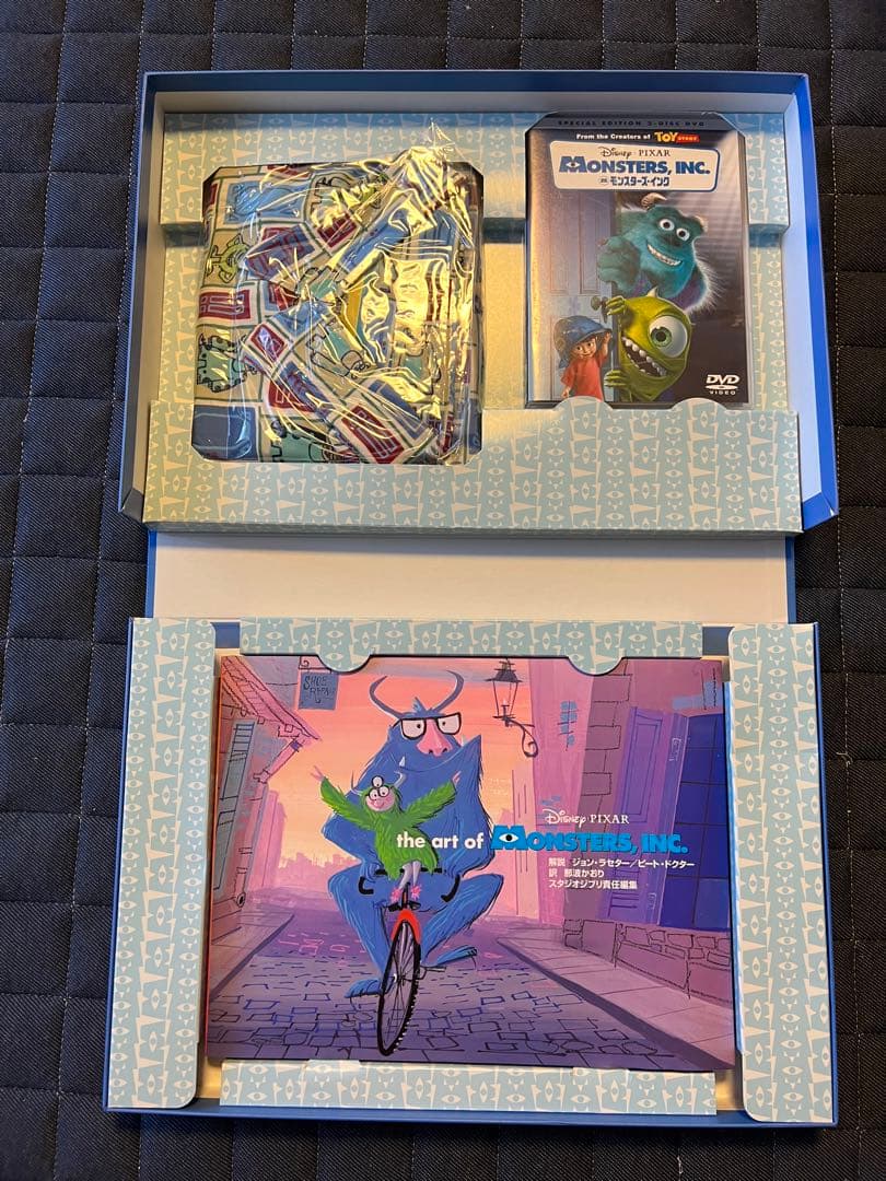 モンスターズインクDVD」リミテッドコレクターズBOX 10000セット限定
