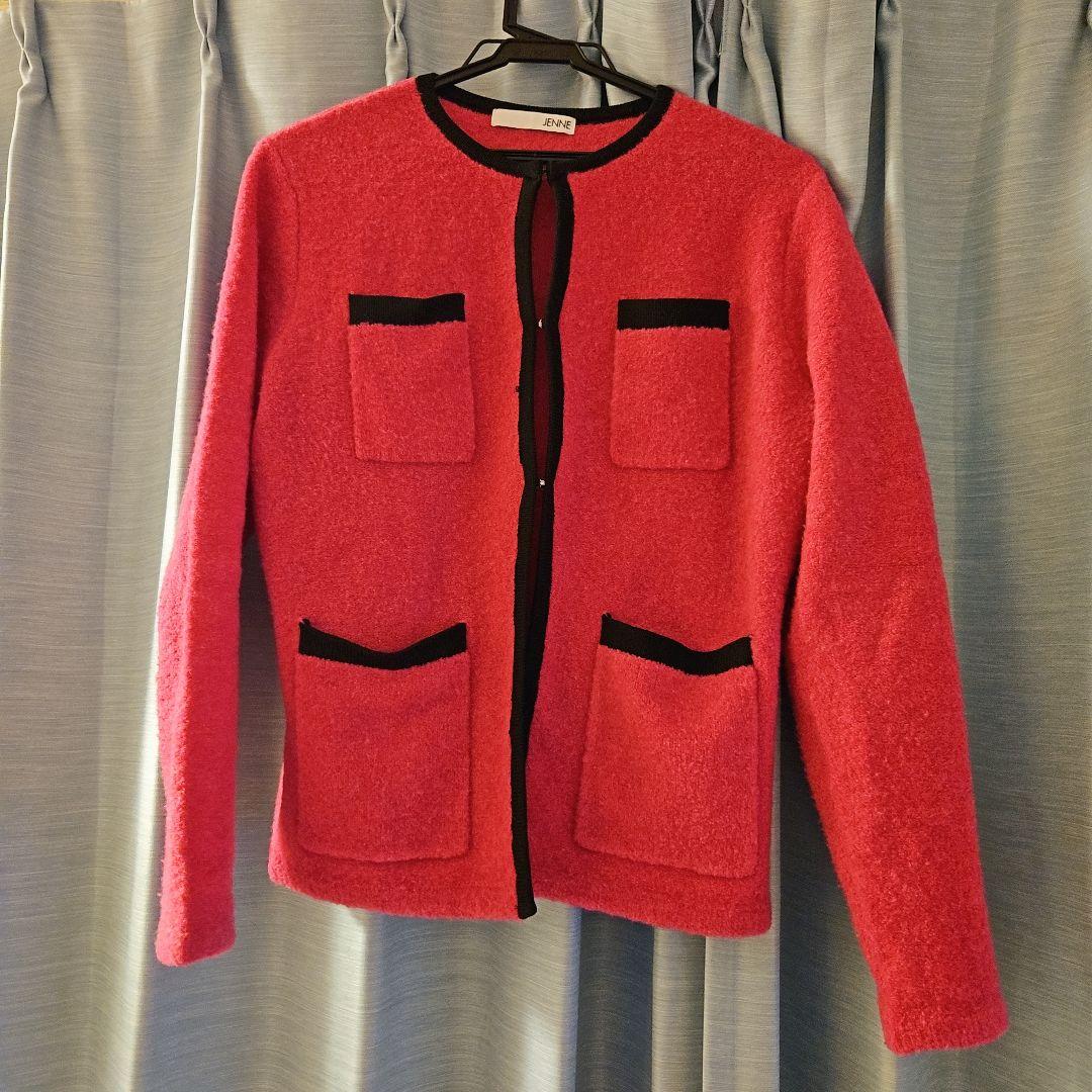 JENNE 新品カーディガン 完売した Lサイズ 見逃した方にレア商品 タグ