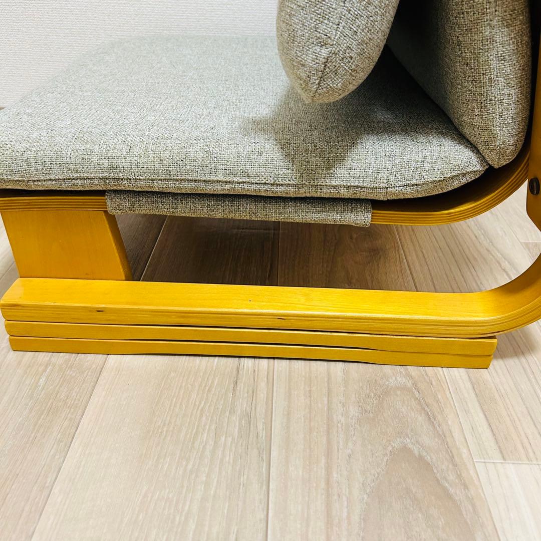 美品】 通販生活 楽座椅子 カタログハウス 座椅子 クッション