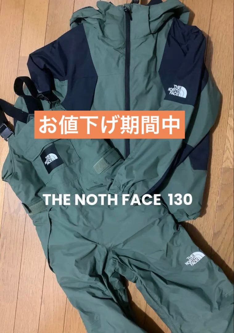 THE NORTH FACE スノーウェア 上下 130 THE NORTH FACE ノースフェイス SNOWPARK JACKET ジャケット