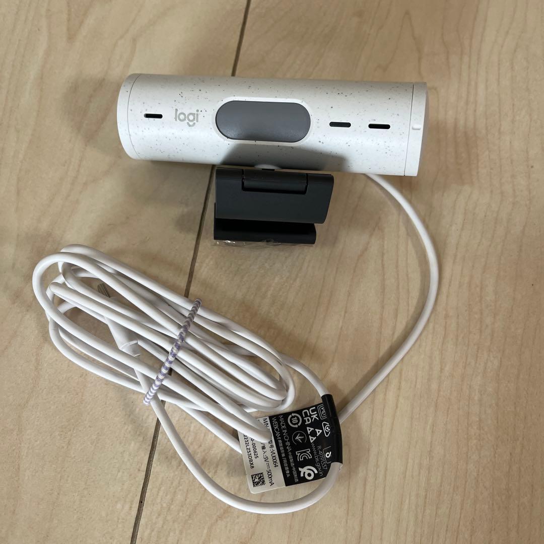 Logicool ロジクール ウェブカメラ BRIO500 オフホワイト 中古Amazon