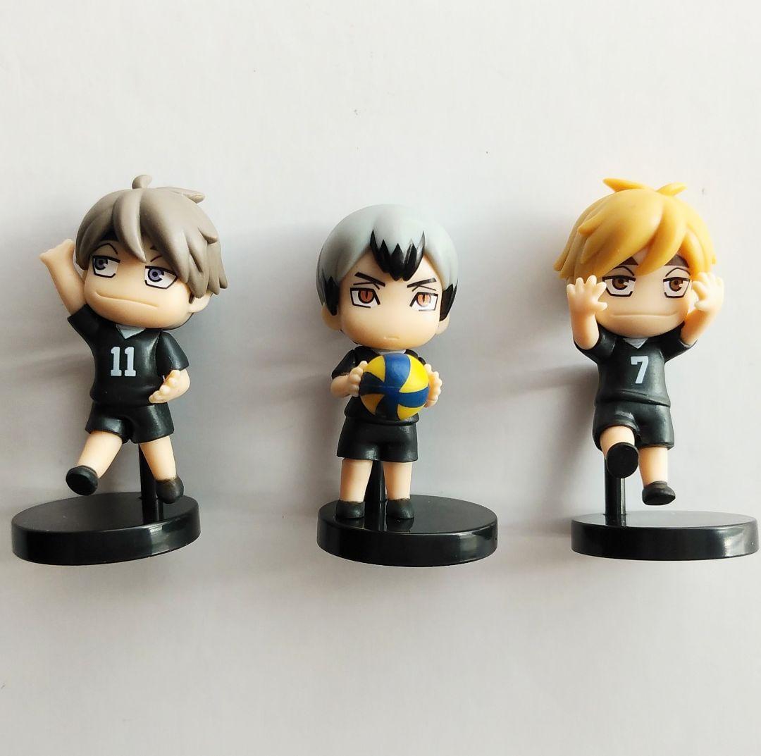 ハイキュー!!】チョコエッグ フィギュア 稲荷崎高校 3種セット - メルカリ