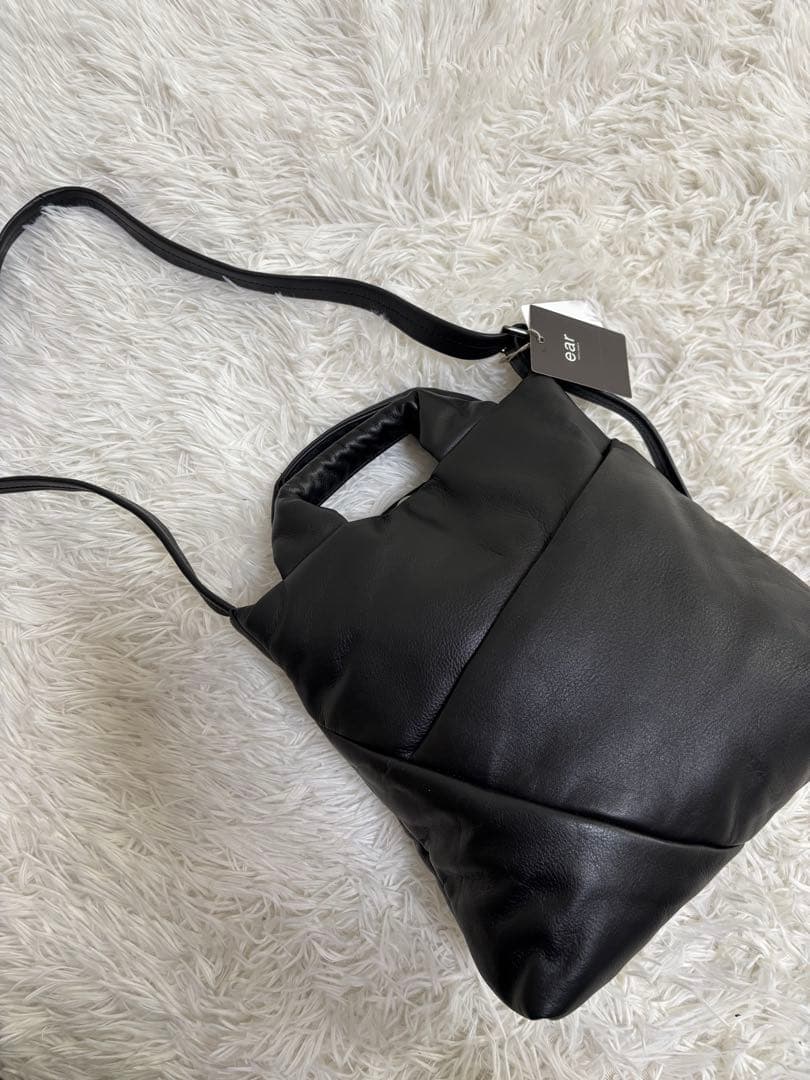 イアパピヨネ 本革2way ボンディングぺったんショルダーバッグ Sサイズ