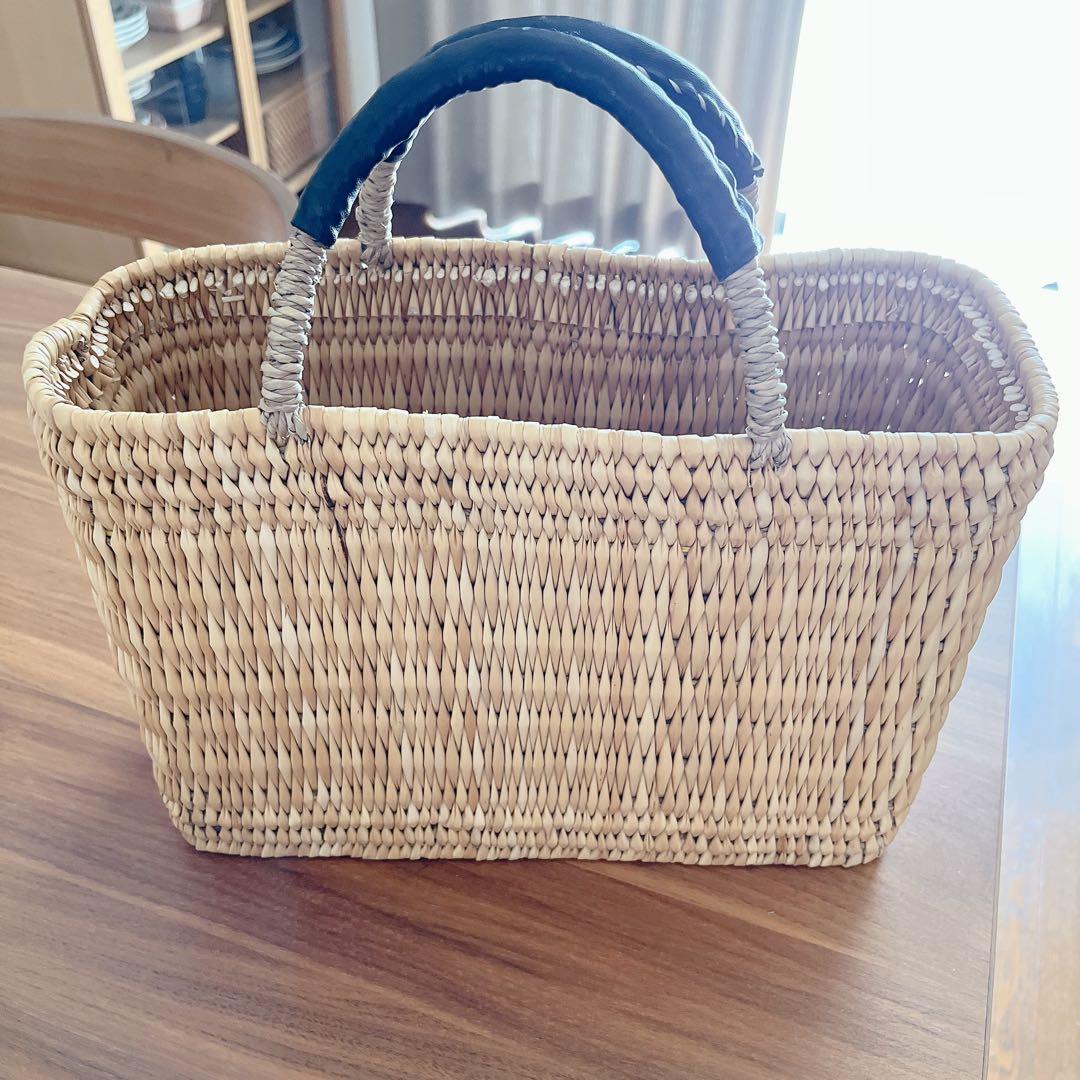 ワランワヤン カゴバッグ ミナペルホネンタンバリン バッグインバッグ