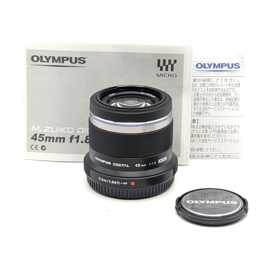 OLYMPUS M.ZUIKO DIGITAL 45mm f1.8 ブラック Buy M.Zuiko Digital ED 45mm F1.8 Black From OM SYSTEM