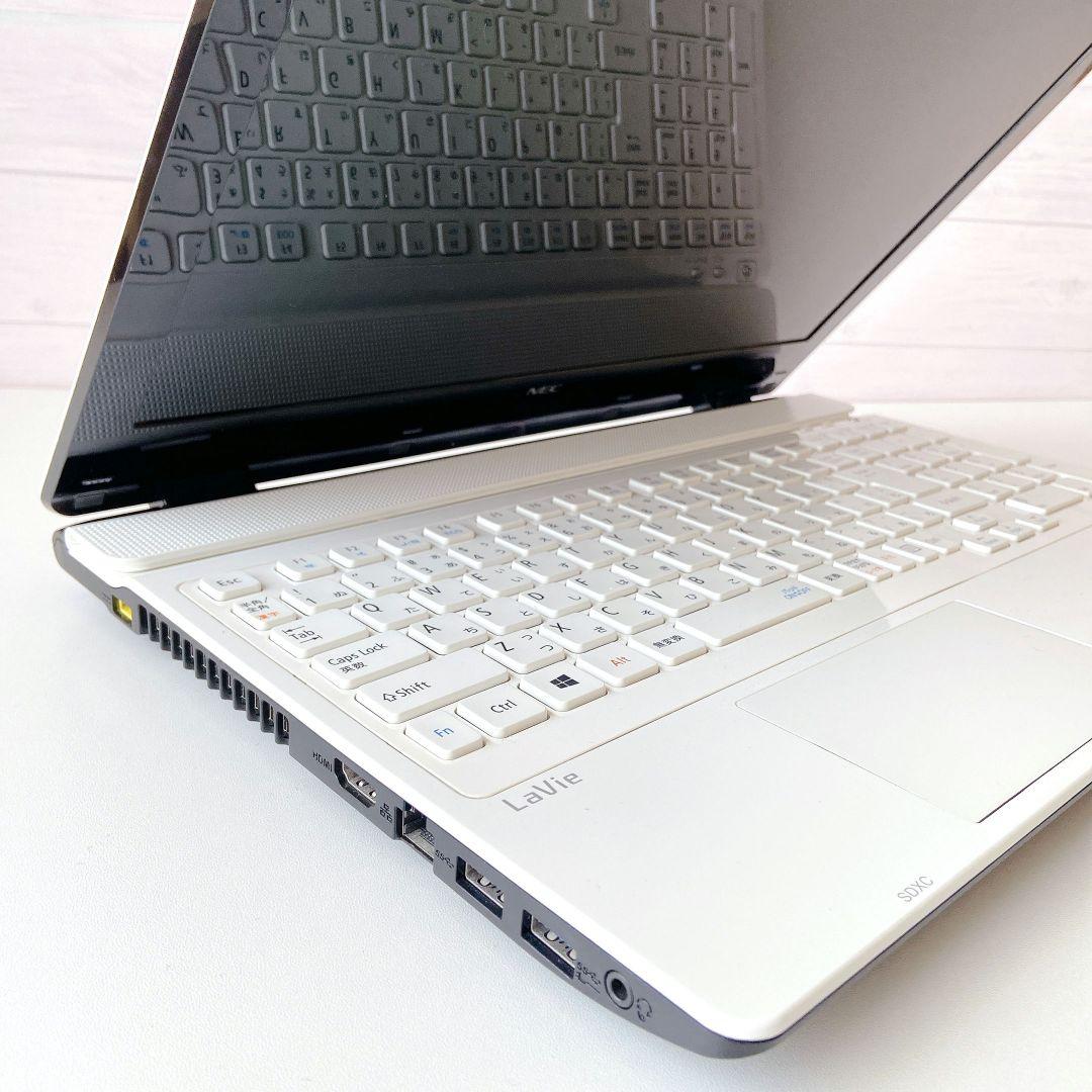 LAVIE/Windows11/8GB/カメラ/NECノートパソコン/287 - メルカリ