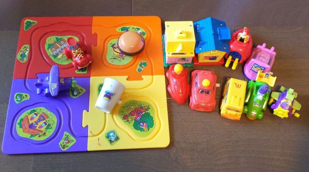 マクドナルド ハッピーセット おもちゃ 昭和レトロ 90年代 グリマス