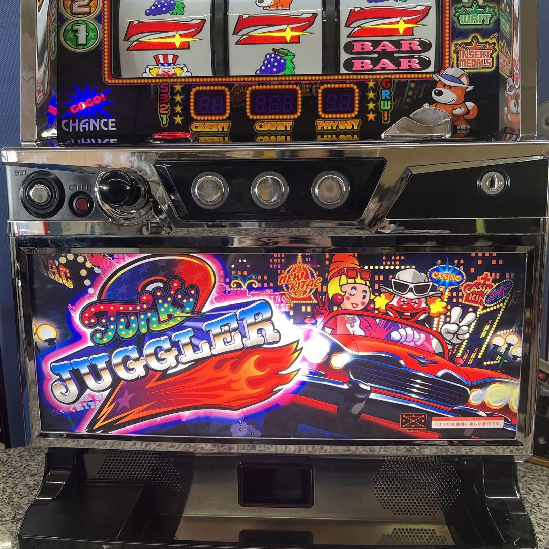ファンキージャグラー2 パチスロ実機 コイン不要機付 ✨送料無料