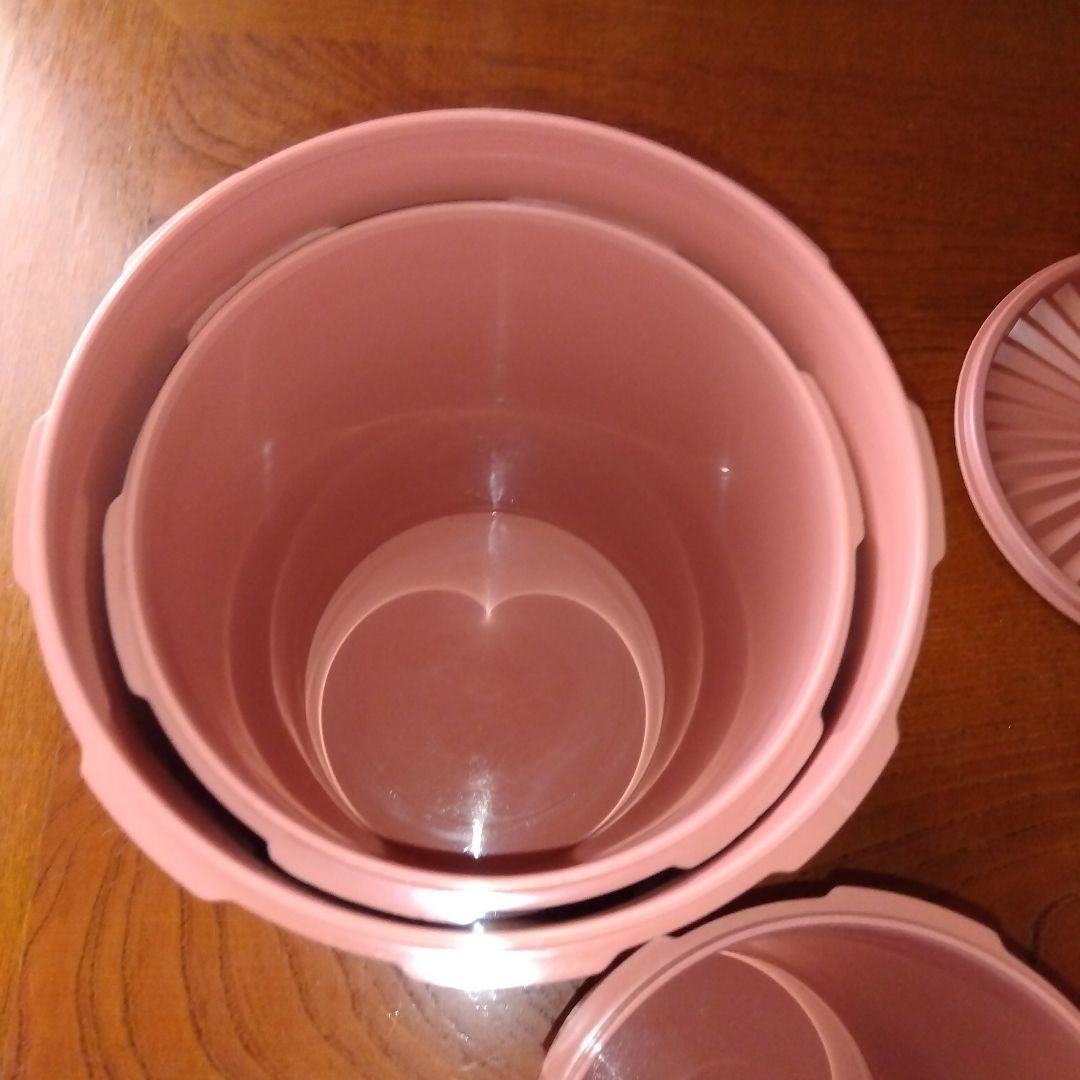 タッパーウェア マキシデコレーター スリーサイズセット レトロ - メルカリ