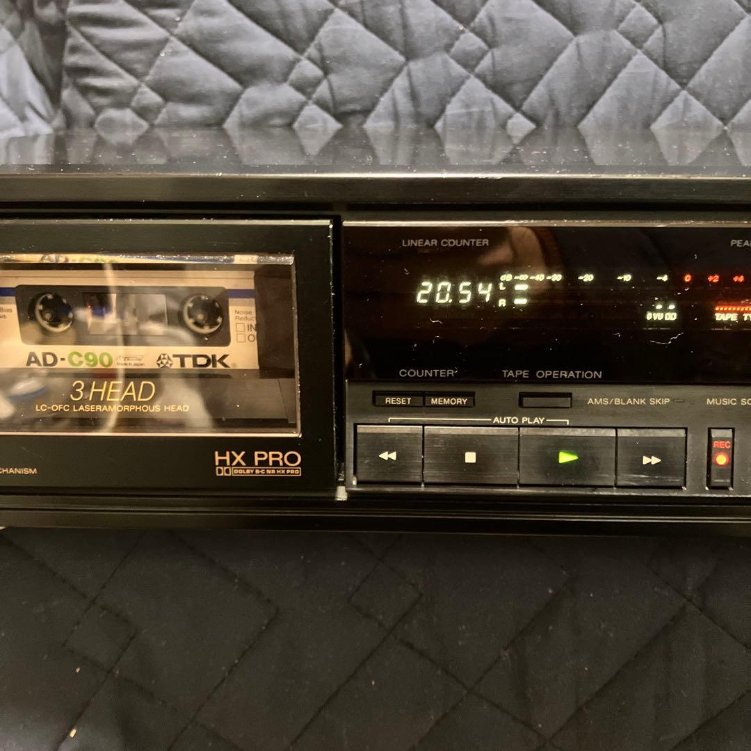 【如月価格】《完動品》SONY TC-K600 カセット3ヘッドPRO