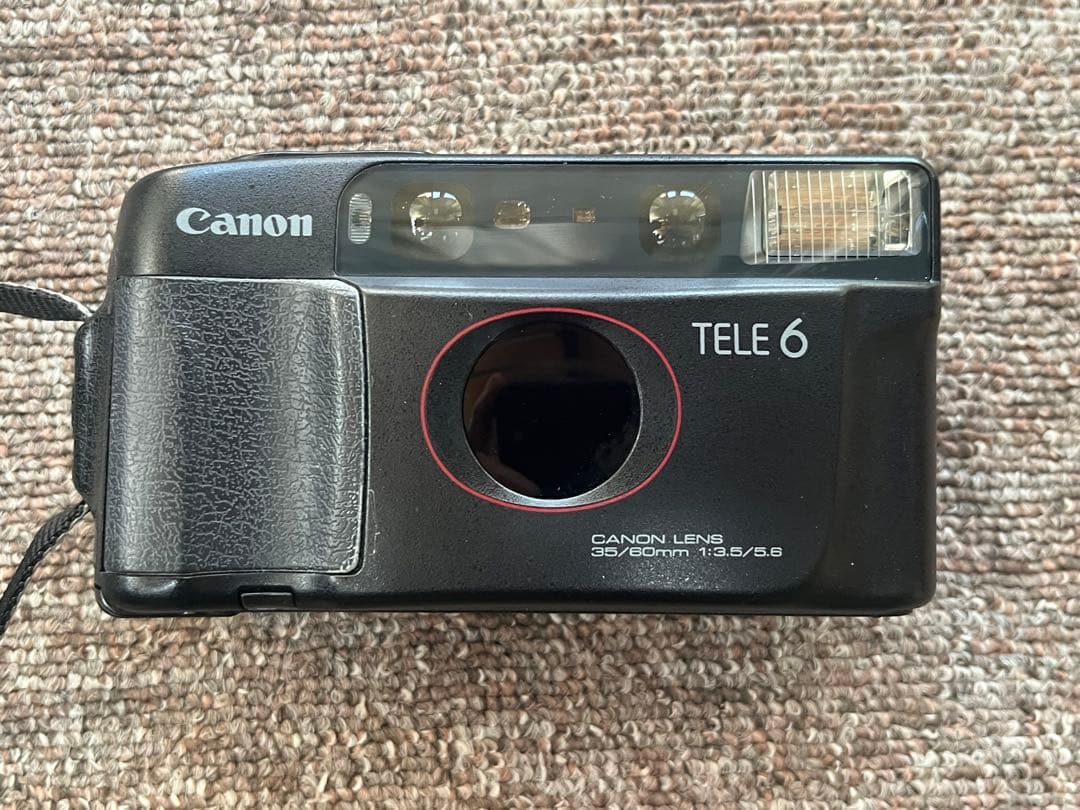 キヤノン Autoboy TELE 6 Date カメラ 中古 取説・ケース付 - メルカリ
