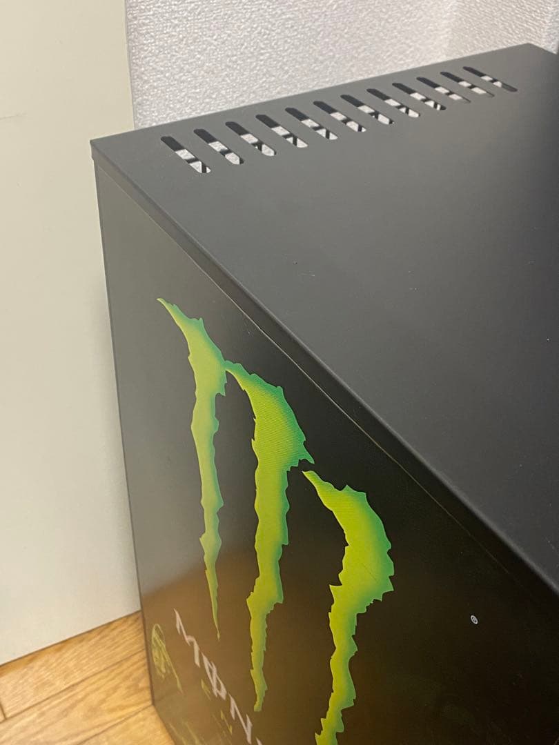 非売品 モンスターエナジー MONSTER ENERGY 冷蔵庫 業務用 鍵付き
