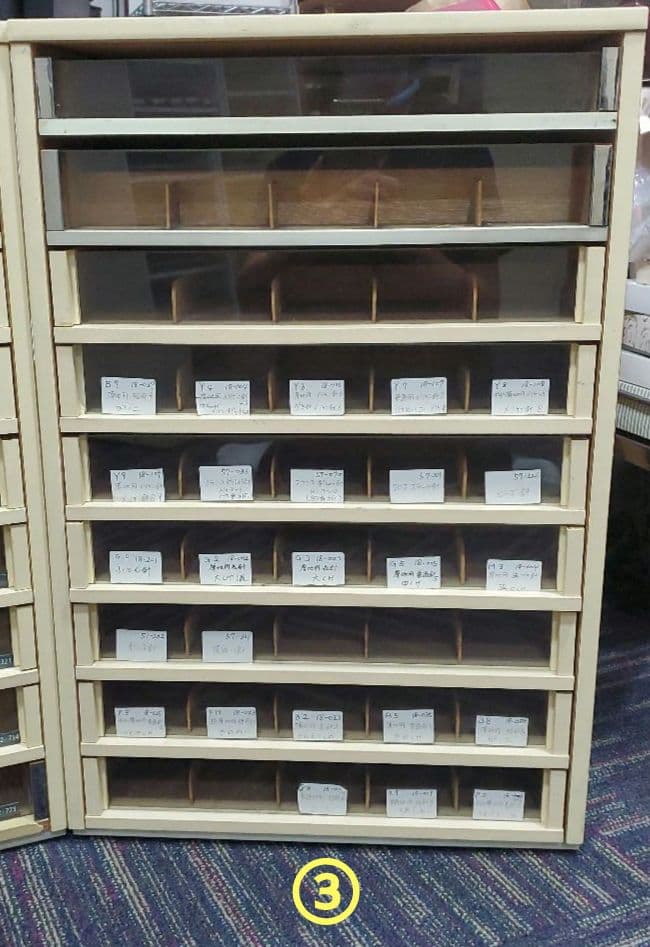 レトロミシン糸ケースミシン糸収納ミシン糸什器アンティーク - メルカリ