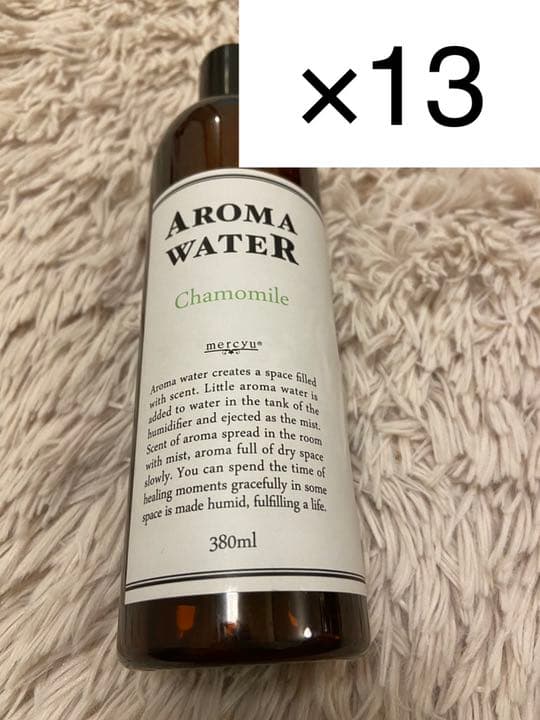 【新品未開封】×13 mercyu アロマウォーター MRU-153 カモミール Amazon.co.jp: アロマウォーター MRU‐153‐CHM カモミール 380ml