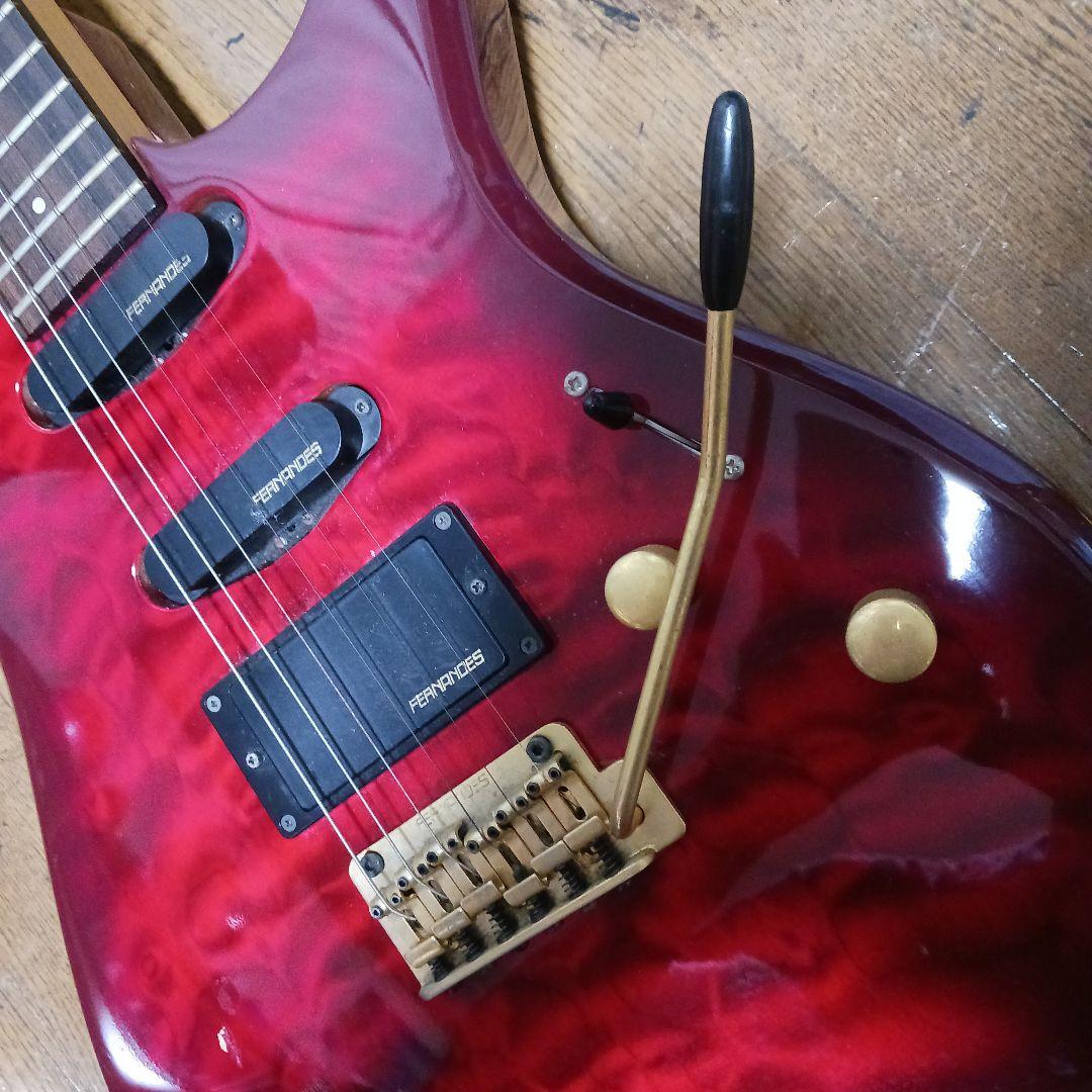 フェルナンデスエレキギター＆ソフトケース＆ショルダーストラップ