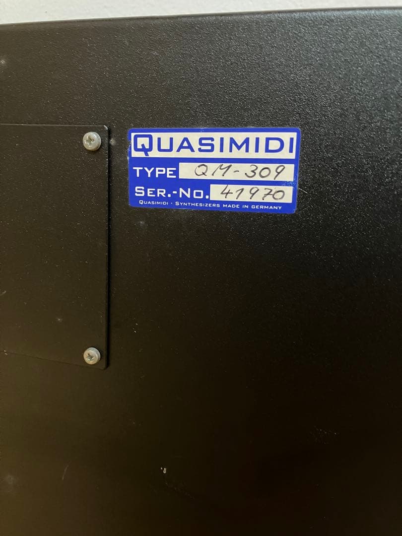 希少・アナログシンサ］Quasimidi Rave-o-lution 309