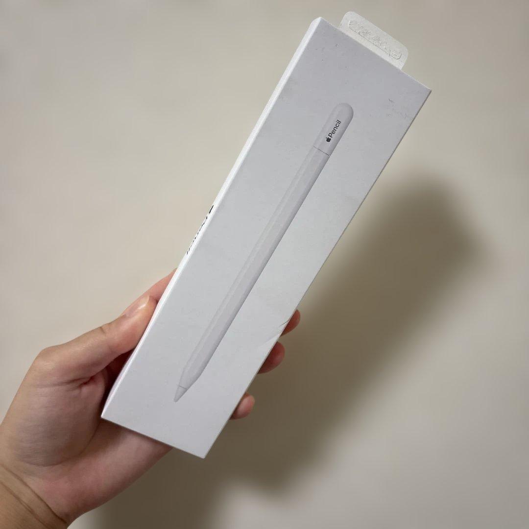 iPadアクセサリー Apple Pencil USB C Apple Pencil（USB-C）【iPad Air（M3）、iPad（A16）その他（ページ