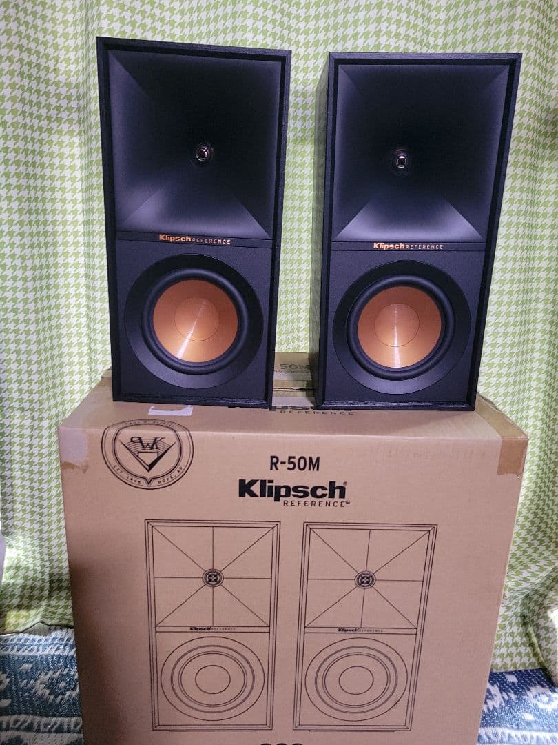 【美品】Klipsch Reference R-50M クリプシュ現行機 元箱付 Amazon.com: Klipsch Reference Next-Generation R-50M Horn-Loaded
