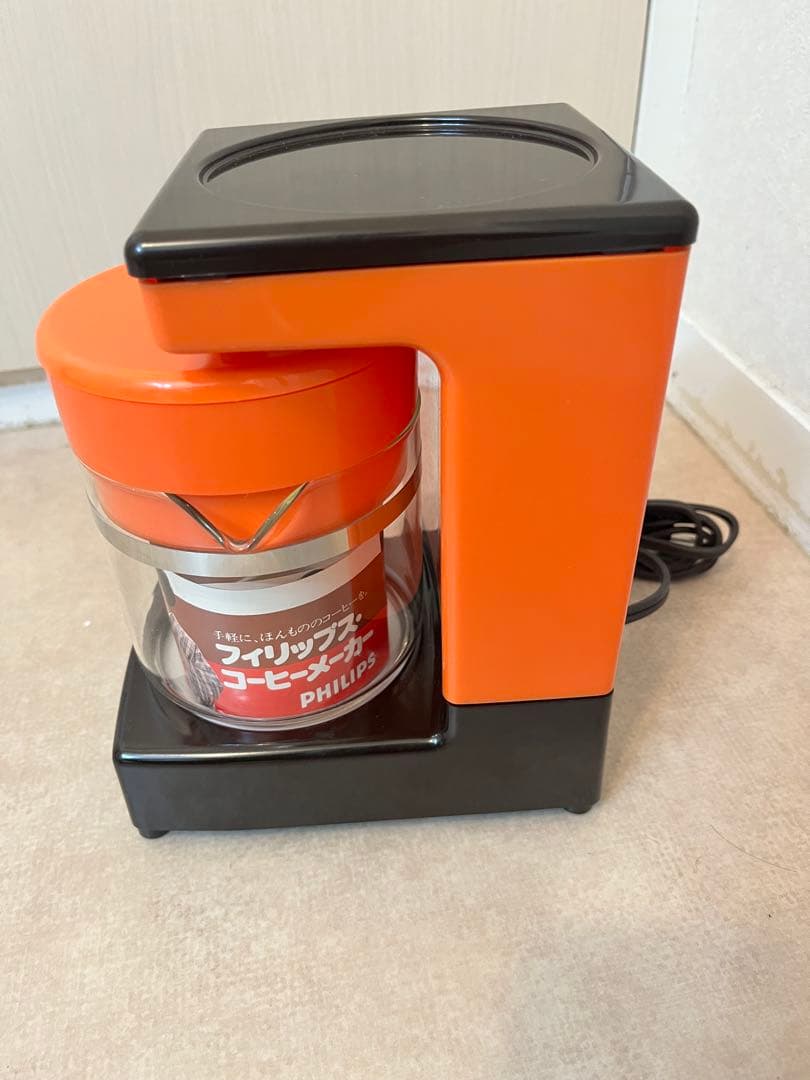 未使用)PHILIPS コーヒーメーカー 昭和レトロ HD 5115 - メルカリ