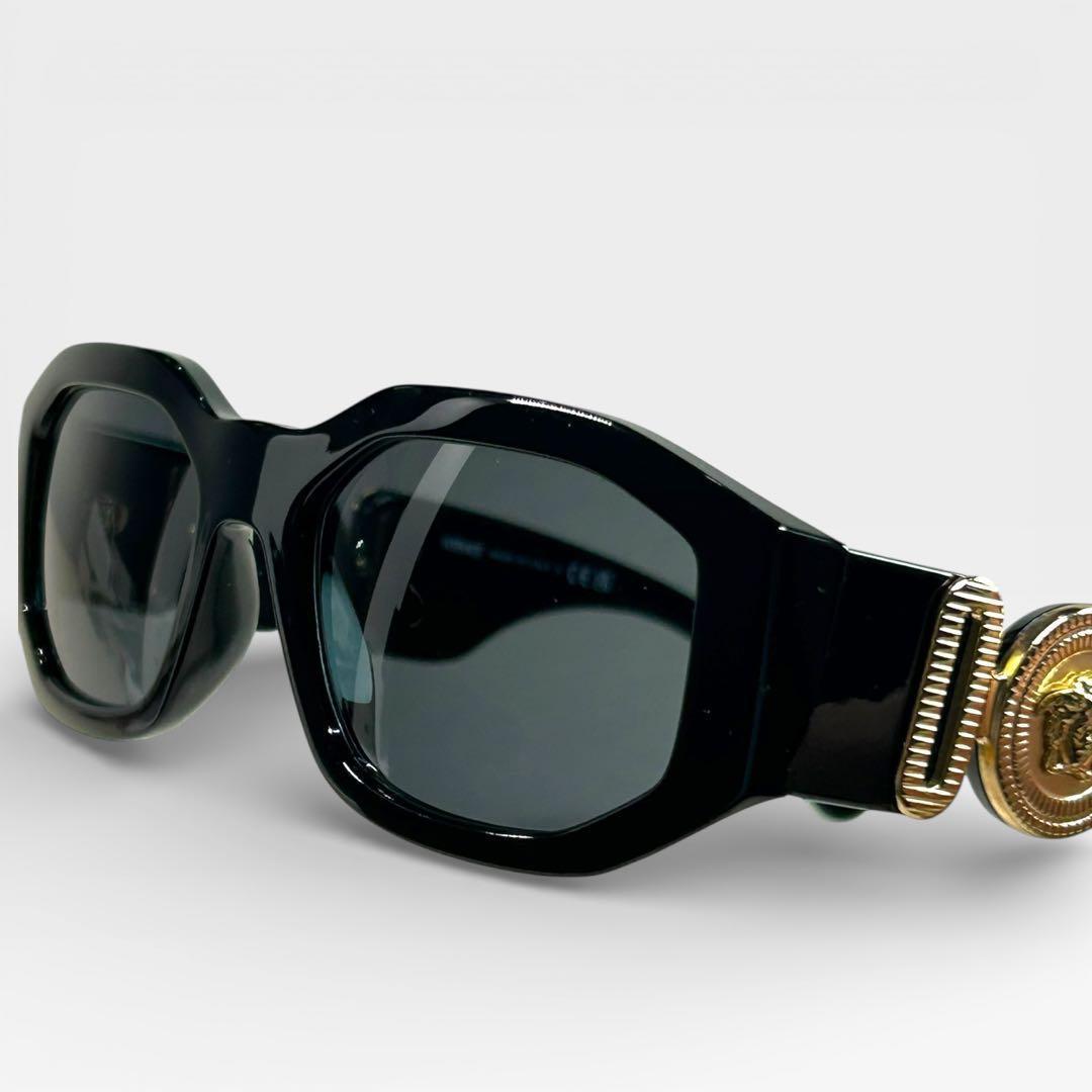 VERSACE ヴェルサーチ メドゥーサ サングラス Y2K ビギー ブラック