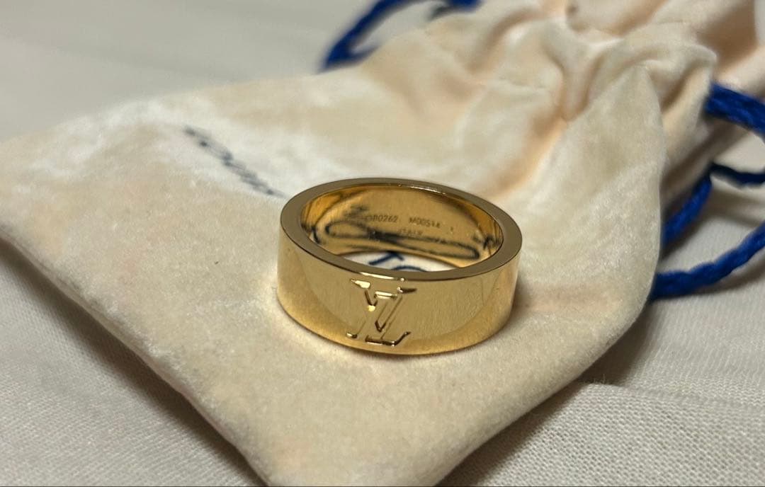 Louis Vuitton リング 22000→18000円に値下げ中 すぐ届く＊国内発送＊【Louis Vuitton】モザイク シン リング (Louis