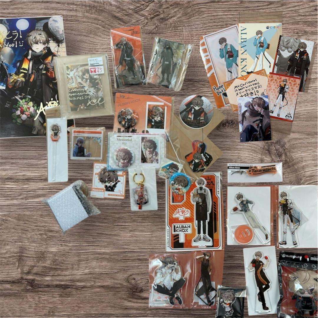 にじさんじEN アルバーン・ノックス グッズ まとめ売り Alban Knox Alban Knox - Figure - Nijisanji (【特典】にじさんじEN アルバーン