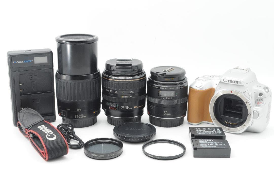 ☆超美品⑥☆クリスマスSALE☆ Canon EOS Kiss x9 トリプル - メルカリ