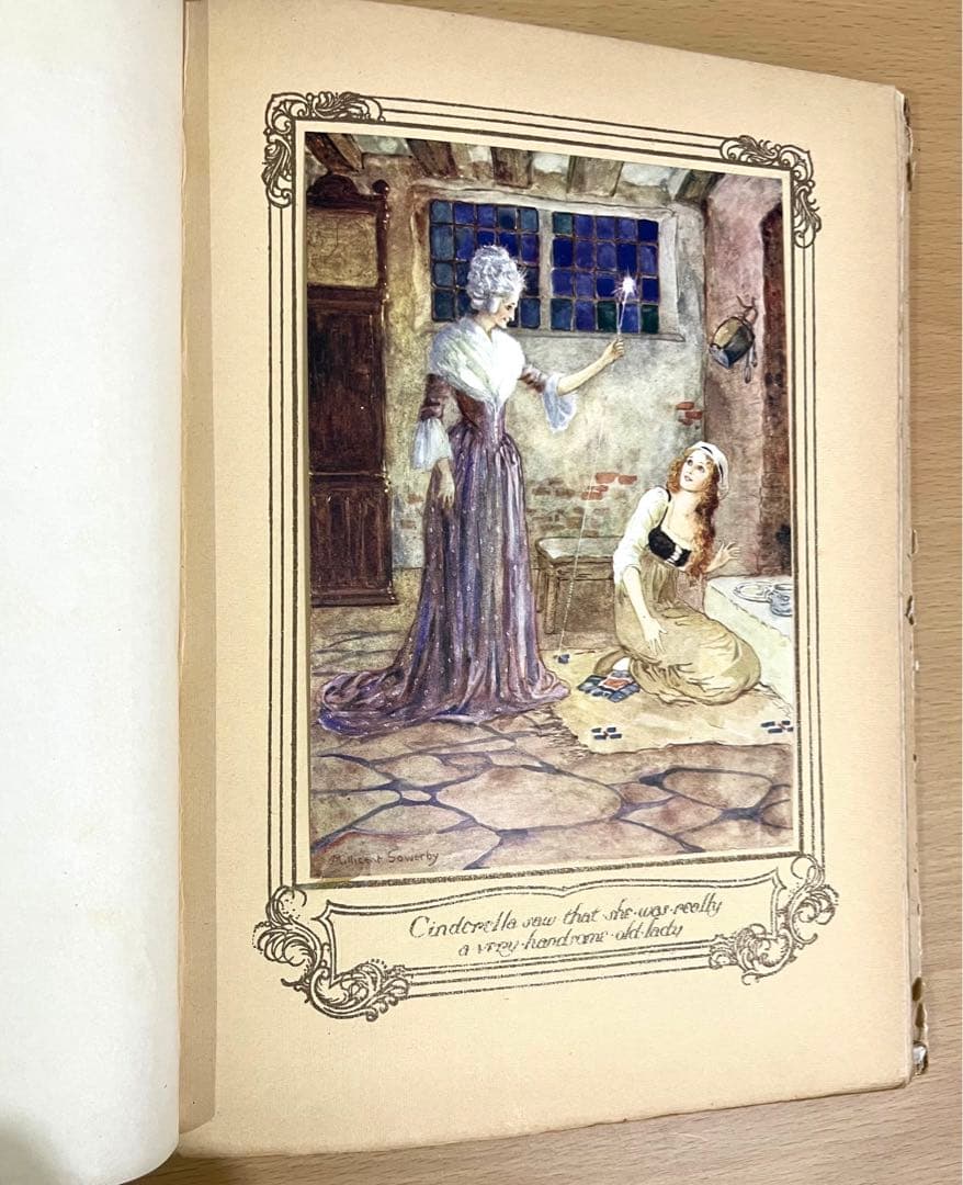 NO210 レア 超希少 アンティーク 古書 洋書 絵本 グリム童話