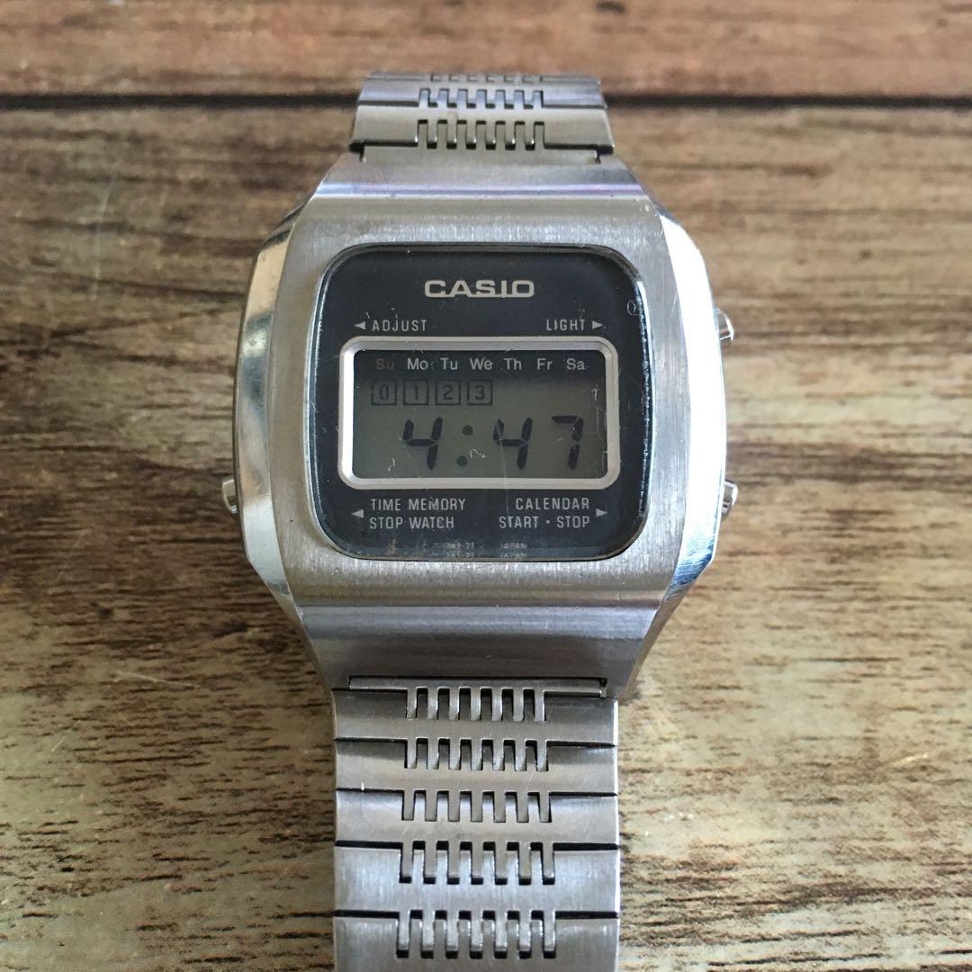 レア◇中古動品◇S-15◇カシオ カシオトロン 70年代オリジナル◇クロノ