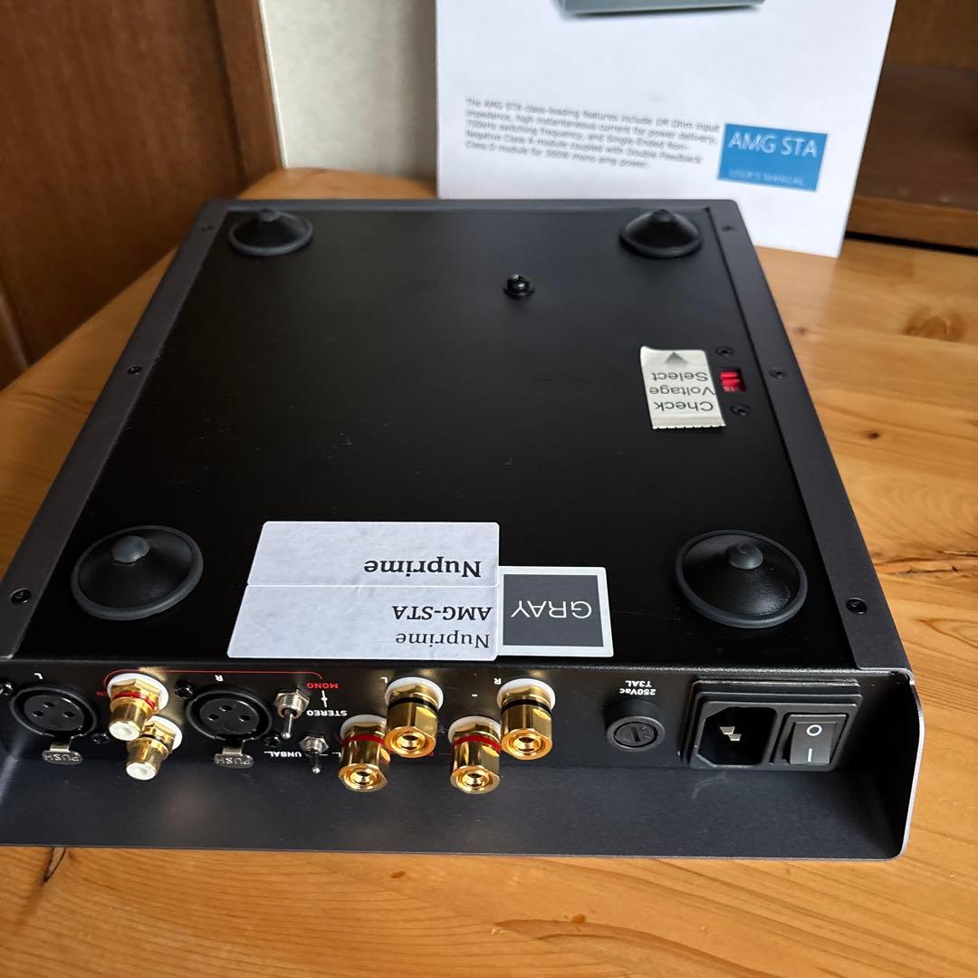NUPRIME AMG-STA パワーアンプ - メルカリ