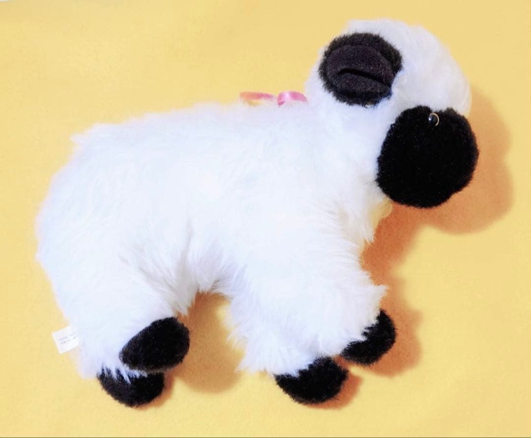 1980年代製モンスイユ羊人形ぬいぐるみMONSEUIL昭和レトロ動物フィギア