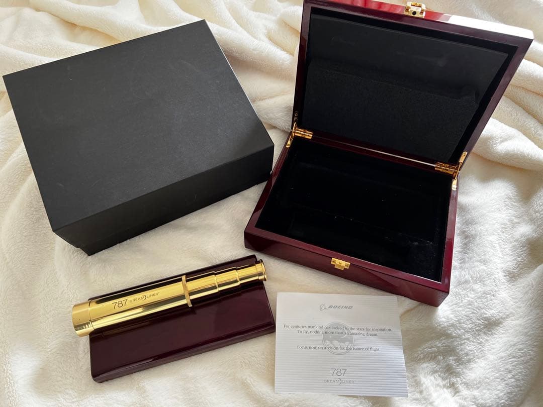 ANA 全日空　boeing 787 望遠鏡　非売品　レア　飛行機 ANA 全日空 boeing 787 望遠鏡 非売品 レア 飛行機 ANA 全日空 boeing