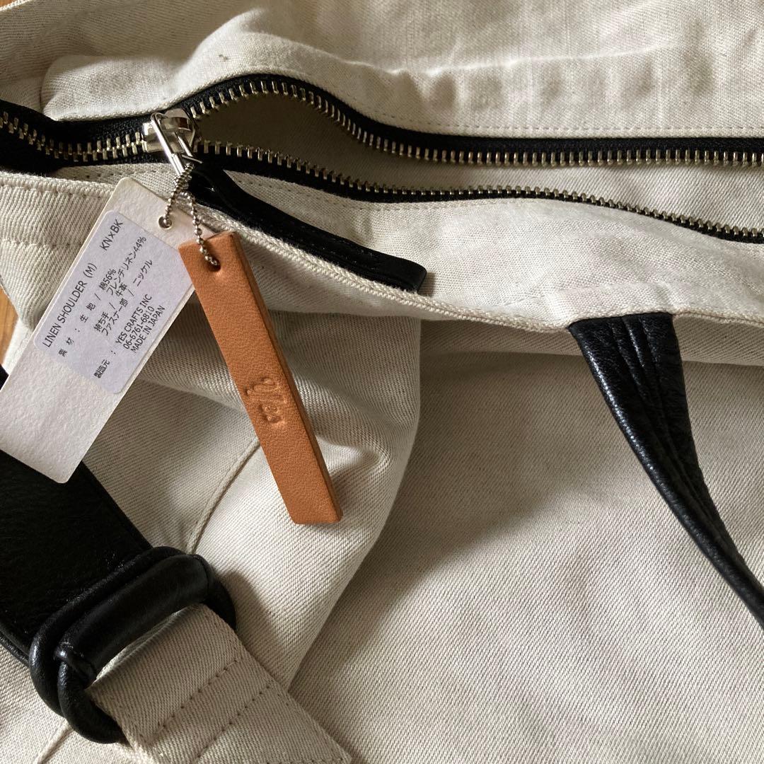 北欧暮らしの道具店 YESイエスリネンショルダーバック - メルカリ