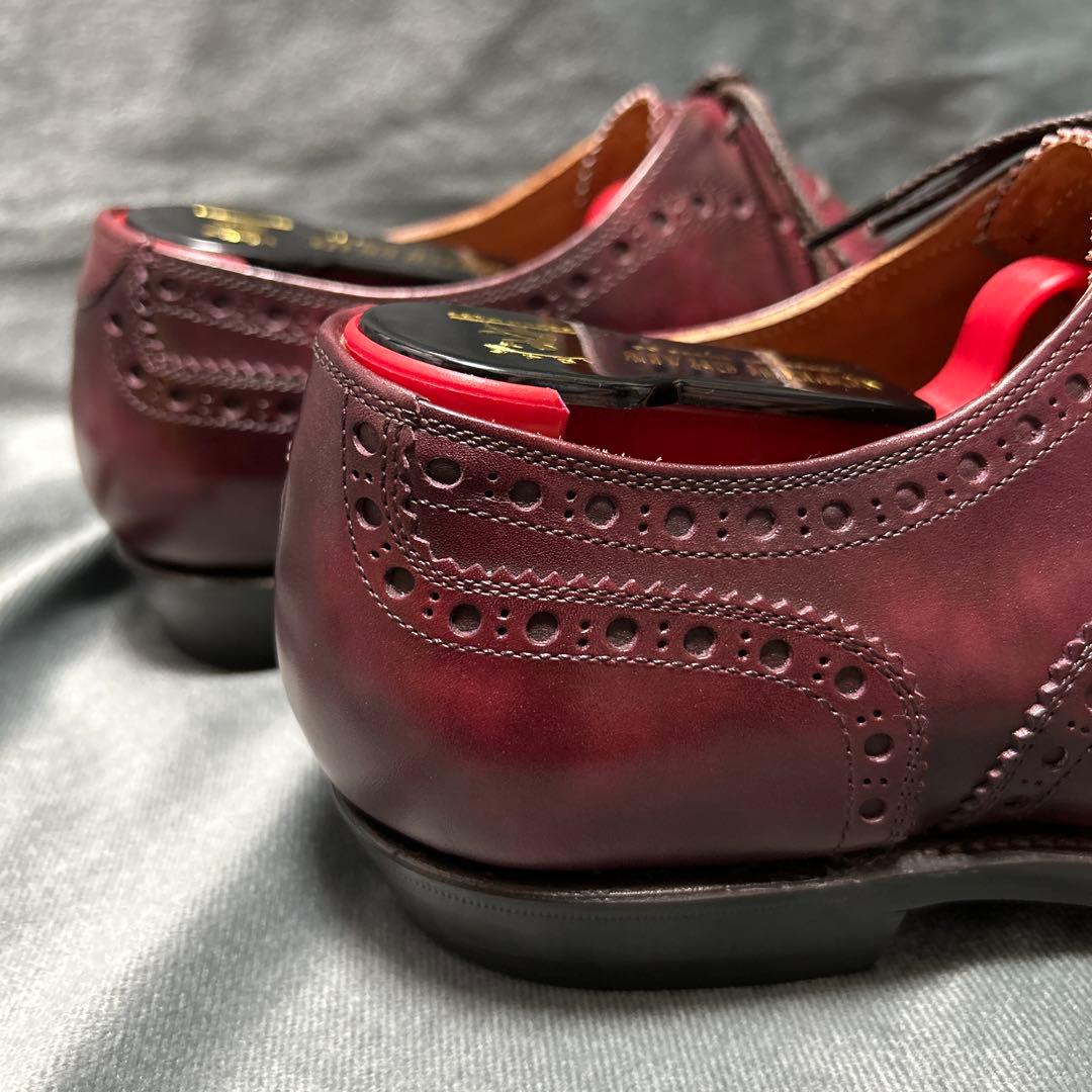 モデナ）スコッチグレイン セミブローグ 970 24.0㎝/E ボルドー - メルカリ
