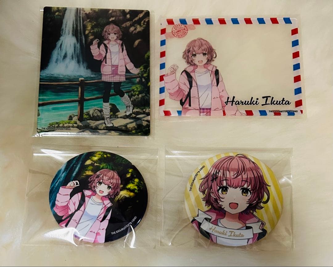 シャニマス 郁田はるき おでかけ衣装 缶バッジ アクリルカード - メルカリ