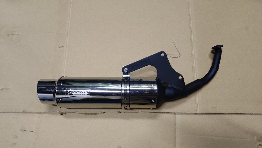 ZERO　零　ゼロ　ディオ　AF34　AF35　ZX　デューク チャンバー ユーロチャンバー ライブディオ/ZX(AF34/35)黒 | バイクパーツセンター