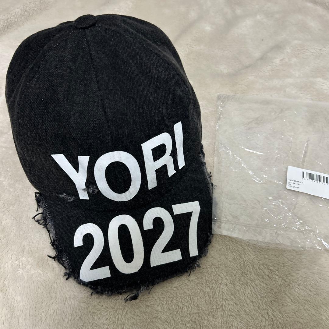 YORI SPORT 2027 DAD HAT CAP 美品 2027 Dad Hat (Black) | YORI