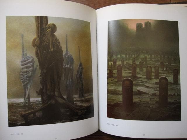 The Fantastic Art of Beksinski ベクシンスキ - メルカリ