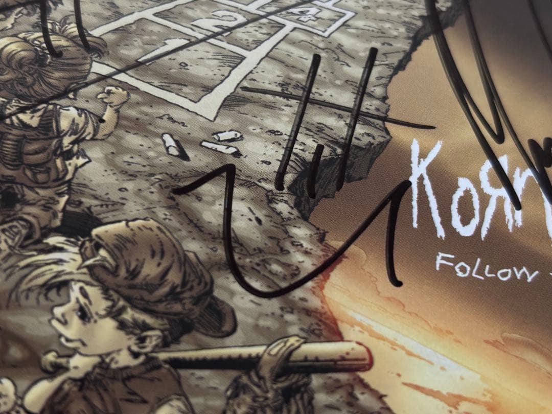 レア Korn サイン 限定CD コーン Follow the Leader - メルカリ