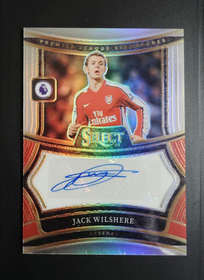 PANINI ジャック・ウィルシャー 直筆サイン auto パラレル - メルカリ