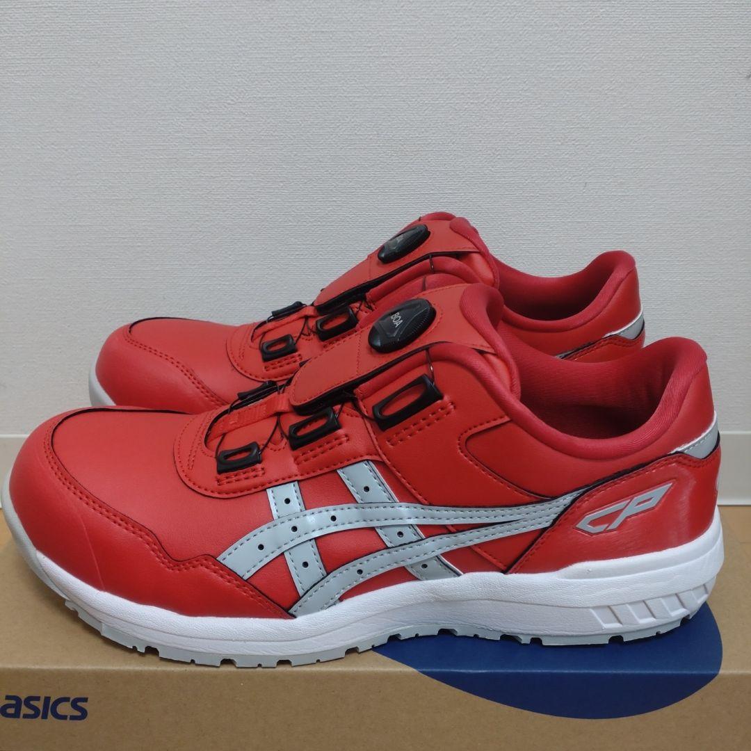 新品未使用 ASICS WINJOB CP306 BOA 26.5cm レッド