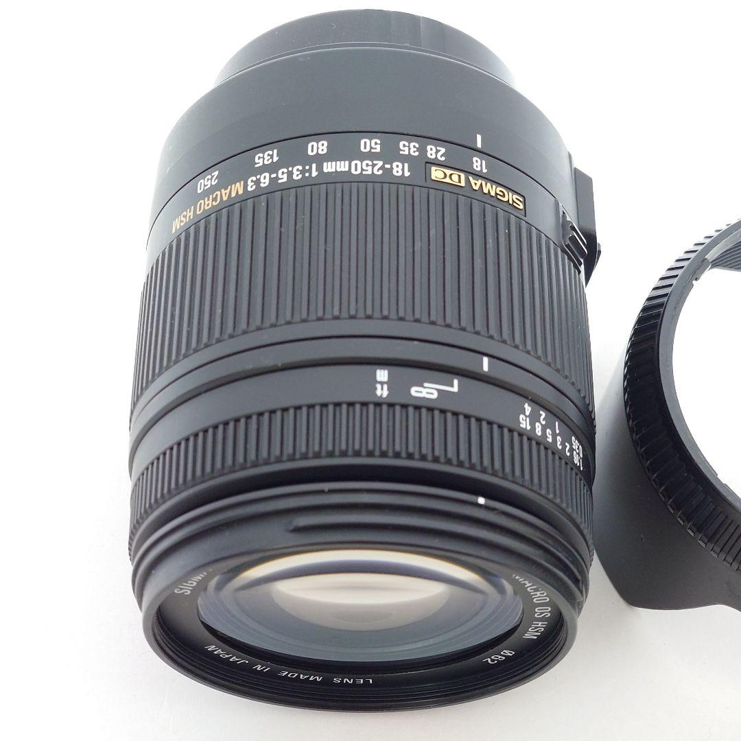 レンズ(ズーム) SIGMA 18-250mm f/3.5-6.3 DC MACRO OS HSM