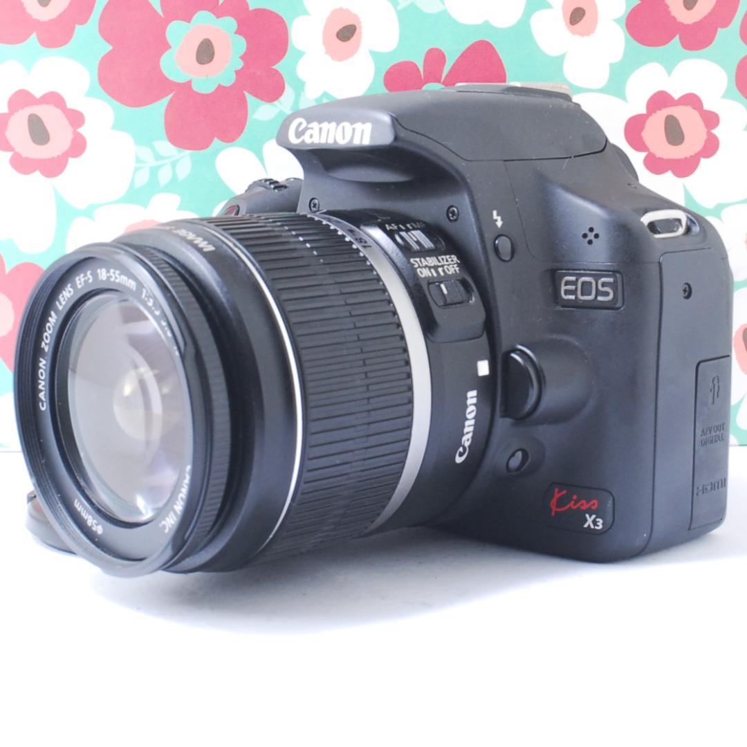 ❤初心者お勧め❤スマホ転送OK❤動画撮影❤kiss x3❤届い