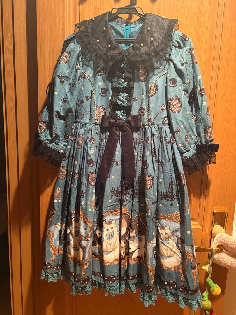 い*ご様 angelic pretty 猫柄ワンピース ANGELICPRETTY OnlineShop/ロリータファッション通販サイトAngelic