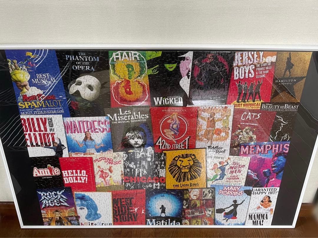 ジグソーパズル　1000ピース　完成品　ミュージカル ジグソーパズル 1000ピース 完成品 ミュージカル ジグソーパズル 1000