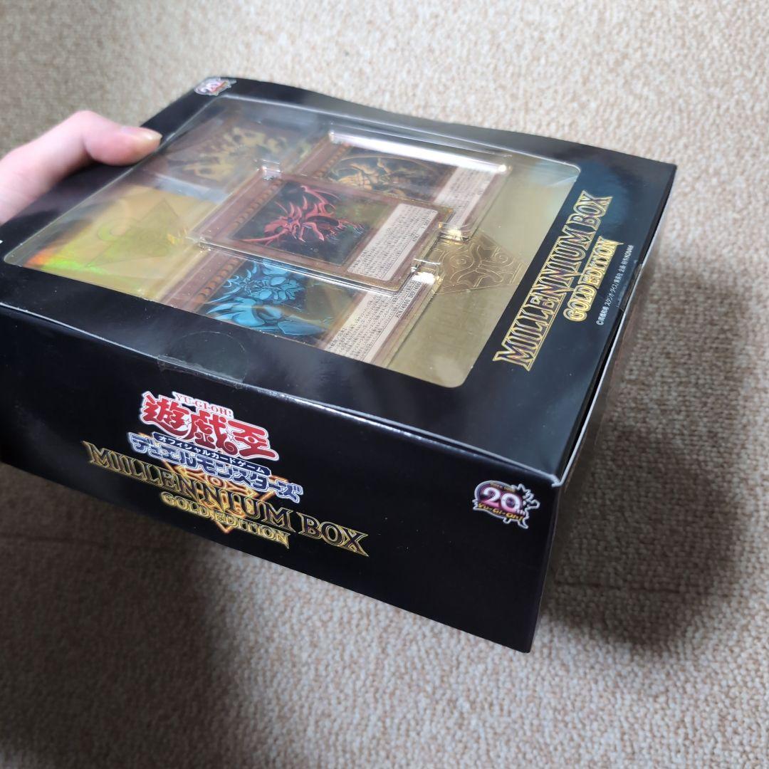 新品未開封 遊戯王 ミレニアムボックス ゴールドエディション - メルカリ