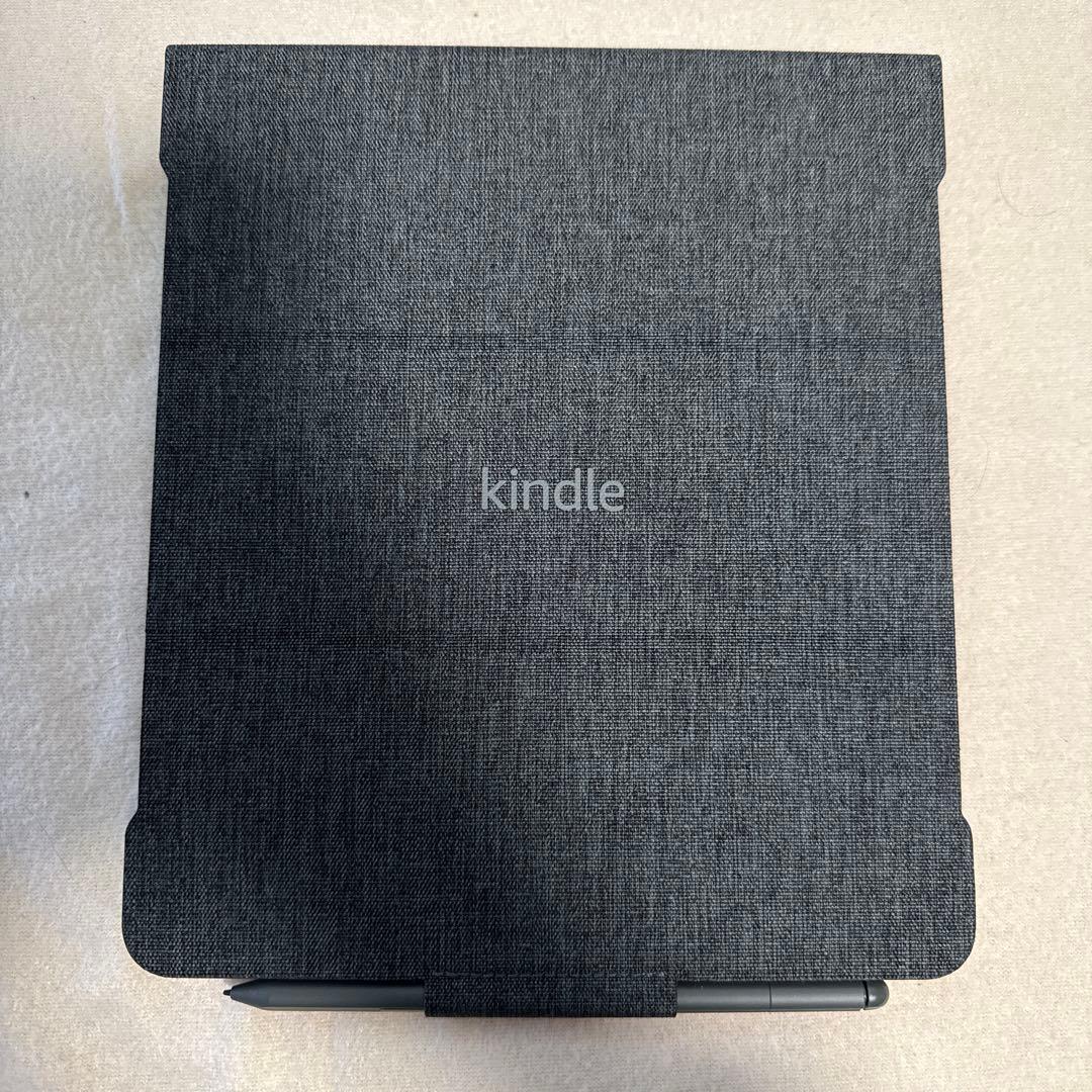 2*1様 Kindle Scribe & 専用ブラックカバー Amazon.com: Amazon Kindle Scribe Fabric Folio Cover with Magnetic