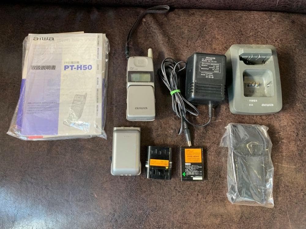 【貴重】PHS第1シーズンモデル　AIWA　PT-H50 Yahoo!オークション - aiwa PT-H50 PHS コレクションに