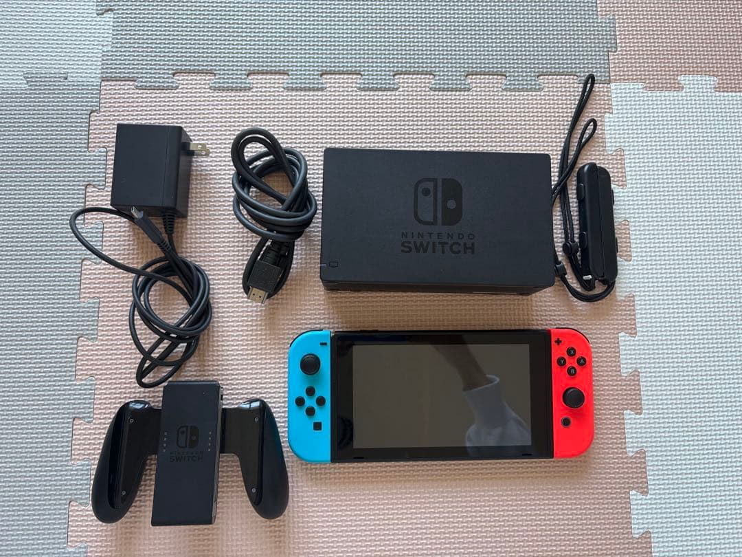 【美品】Nintendo Switch スイッチ　本体　ニンテンドースイッチ Nintendo Switch 本体 ニンテンドー スイッチ HAD-S-KABAH [ネオン