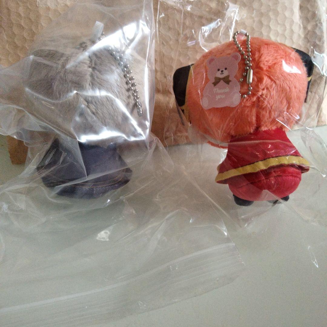 サ*）様 銀魂。エリザベスの変身9点と沖田、ヤグラのぬいぐるみ2点